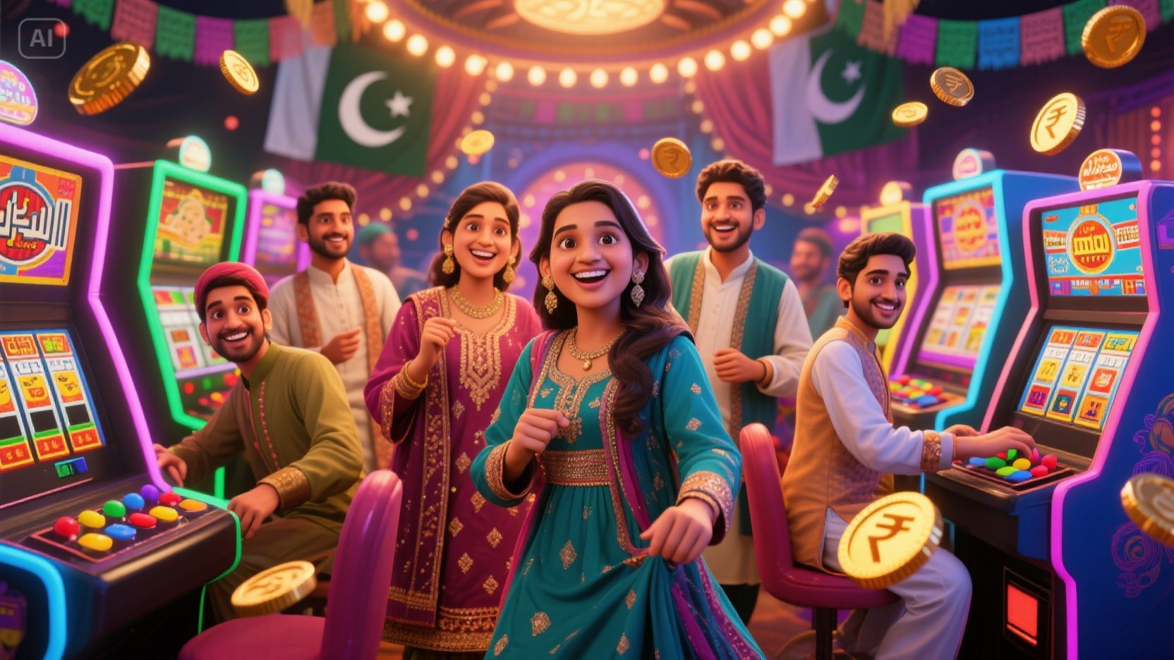 Lucky Elf CasinoDeposit once and receive a 200% instant top-up! Pakistani players can enjoy smooth JazzCash transactions, verified casino games, and instant PKR cashouts every day.