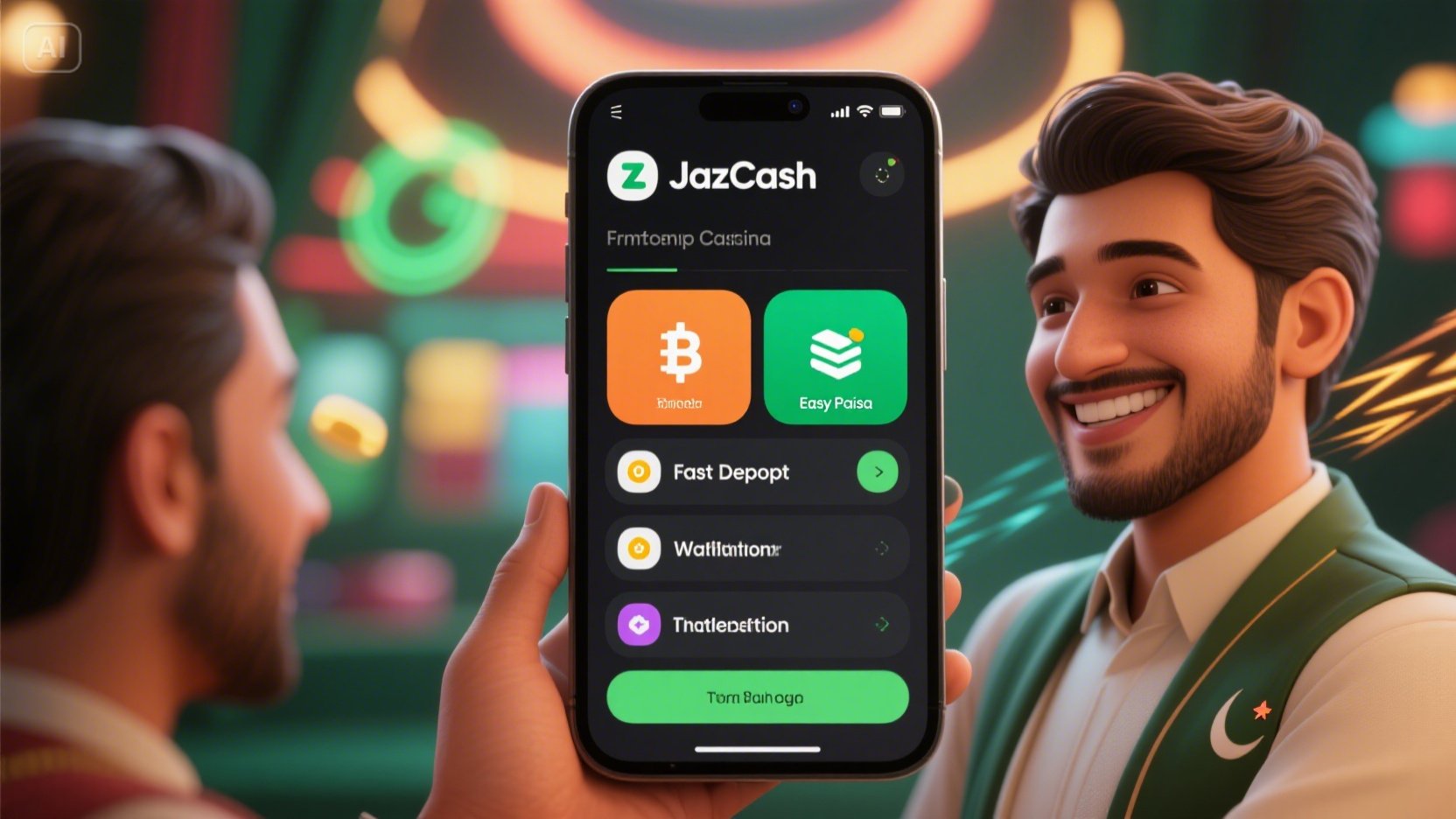 Lucky Elf CasinoDeposit once and receive 200% instantly! Pakistan’s users can spin reels, win cash, and withdraw PKR instantly through JazzCash.